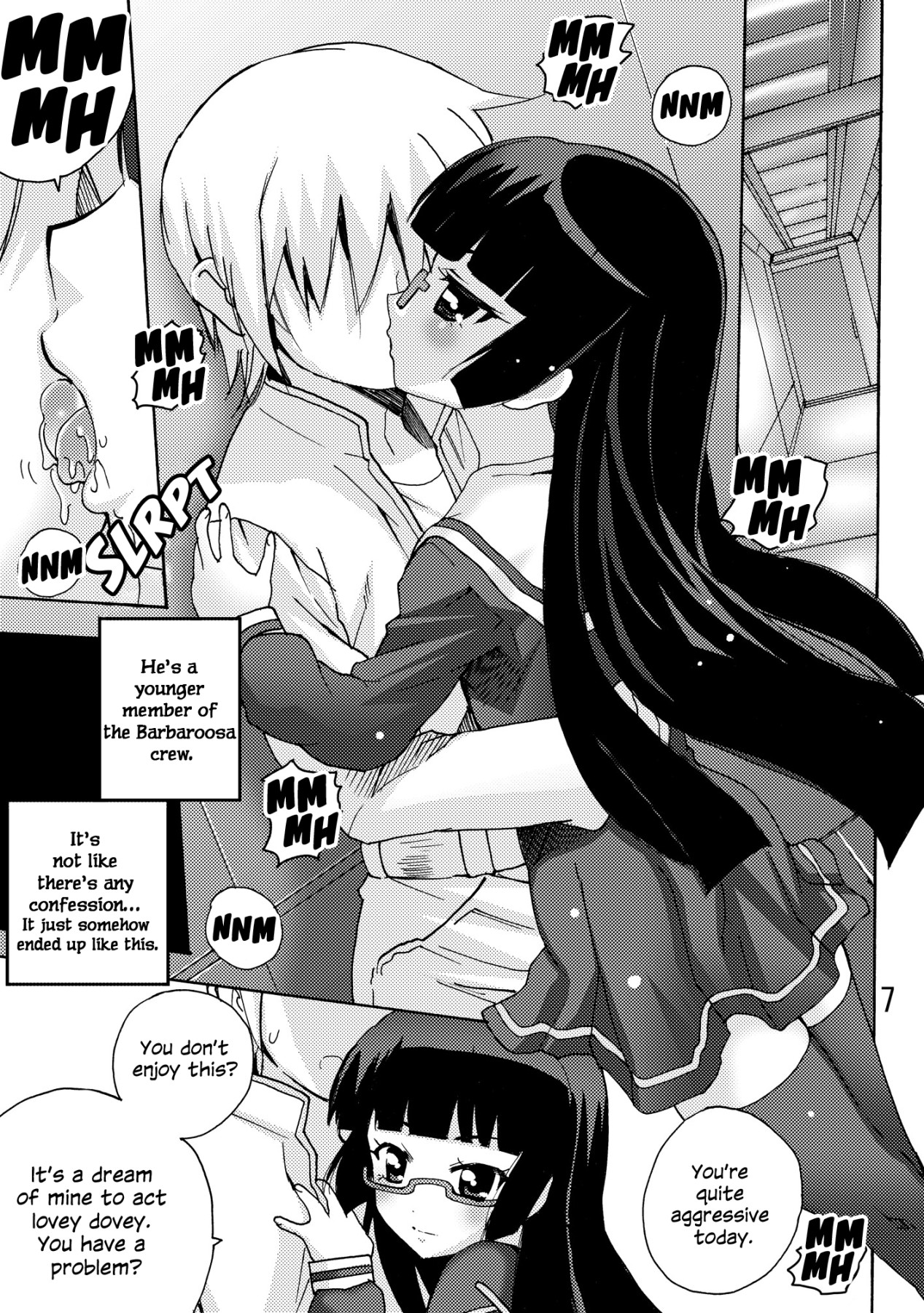 Hentai Manga Comic-Sea Pirate Girls In Love-Read-7